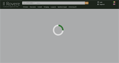 Desktop Screenshot of ilrovere.it